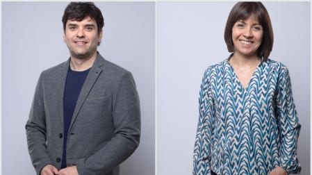Pablo Azcona y Mayte Espinosa, de Geroa Bai