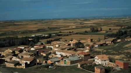 Rada roza los 600 habitantes y en Murillo el Cuende, en la foto, viven 55. DN