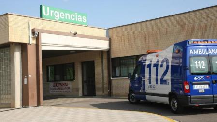 En las Urgencias del hospital de Tudela