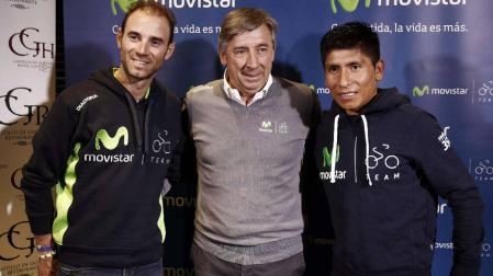 Concentración del Team Movistar en Gorraiz