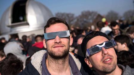 Este viernes 20 de marzo se ha producido un eclipse parcial de sol