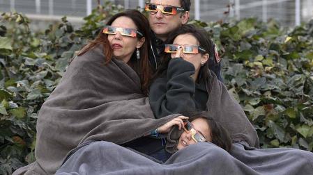 Este viernes 20 de marzo se ha producido un eclipse parcial de sol