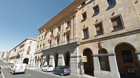 El Palacio de Justicia de Salamanca.