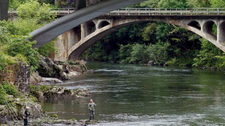 El Bidasoa espera el salmón