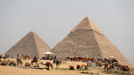 Descubren una nueva cámara vacía en la gran Pirámide de Keops en Egipto