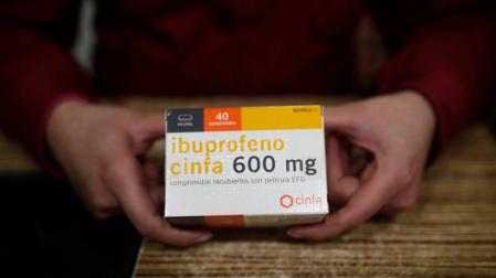 Ibuprofeno 600 mg y paracetamol 1 gr, con receta