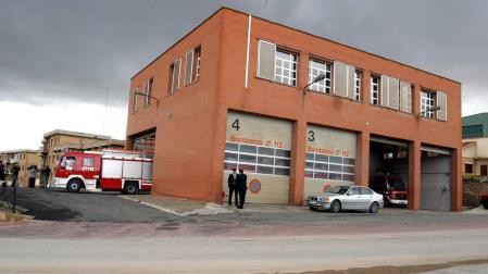 UPN critica el "lamentable estado" de las banderas del Parque de Bomberos de Tudela