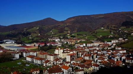 Vista panorámica de Leitza