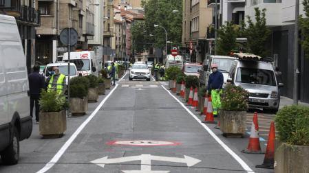 La oposición se une para denunciar el “desaguisado” de la calle Amaya