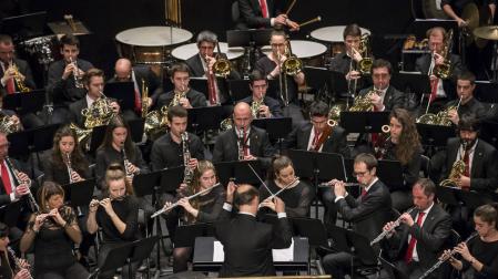 La Pamplonesa ofrecerá un nuevo concierto de la temporada. La banda actuará el domingo en el Teatro Gayarre con un programa dedicado al tango de Astor Piazzolla.