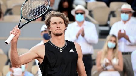 Davidovich en el torneo Roland Garros