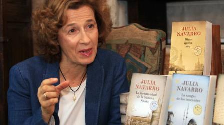 Julia Navarro: "No soy una escritora de 'best seller'"