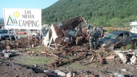 Las labores de rescate y búsqueda de desaparecidos duraron varios días
