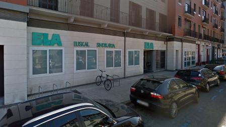 Sede del sindicato ELA en Pamplona