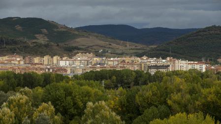 Tiempo otoñal en Pamplona