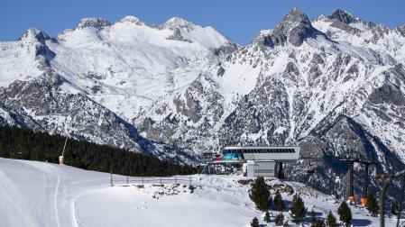 Una panorámica de Formigal, en el Pirineo aragonés