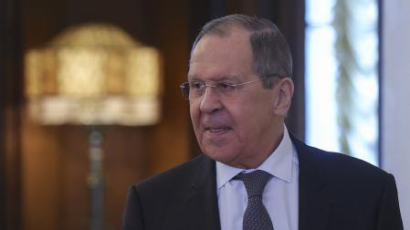Serguéi Lavrov, ministro de Exteriores ruso