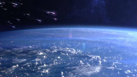 La lluvia de estrellas líridas está creada por restos de la cola del cometa Thatcher