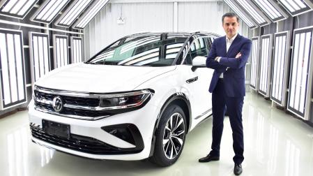 Imagen del presidente de Volkswagen Navarra, Michael Hobusch