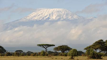 Cima del Kilimanjaro en Kenia