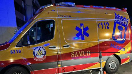 Un vehículo de emergencias de Madrid