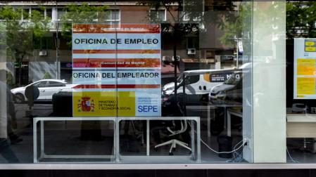 Los subsidios por desempleo están gestionados por el SEPE. En la imagen, una oficina de este organismo público