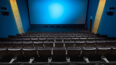 Imagen de archivo del interior de un cine