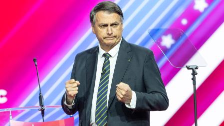 El expresidente brasileño Jair Bolsonaro