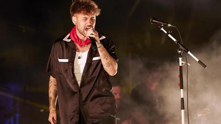 Concierto de Dani Fernández en San Fermín 2023.