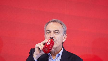 Zapatero, en su visita a Pamplona en esta campaña electoral