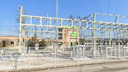 Subestación eléctrica de Iberdrola en Pamplona