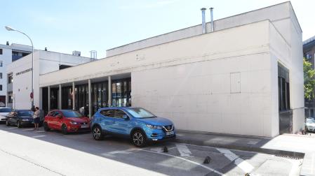 Exterior del centro de salud de la Rochapea