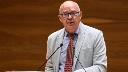 El portavoz de Vox, Emilio Jiménez