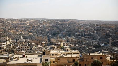 Imagen general de la provincia de Daraa donde se produjo el ataque del Ejército israelí