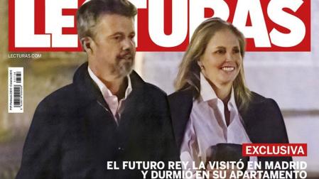 Federico de Dinamarca y Genoveva Casanova protagonizan la portada de la revista 'Lecturas'