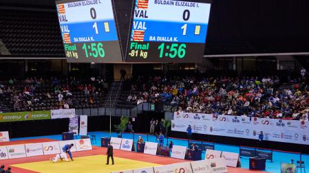 Campeonatos absolutos de España de Judo en el Pabellón Navarra Arena./