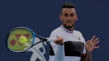 El tenista australiano Nick Kyrgios