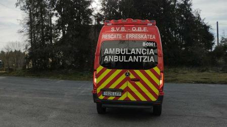 El herido ha sido trasladado a Arneguy, donde se le trasladó a una ambulancia francesa