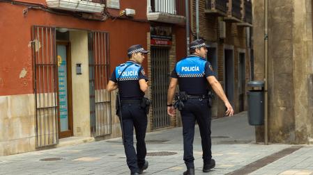 Fotos de la Policía Municipal de Tudela