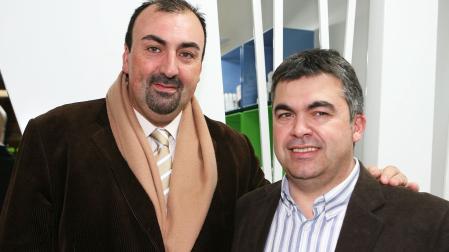 Pamplona (2012) García y Cerdán en una inauguración./