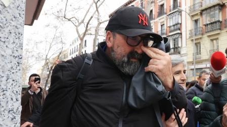 Salida de Koldo García de la Audiencia Nacional tras su declaración ante el juez