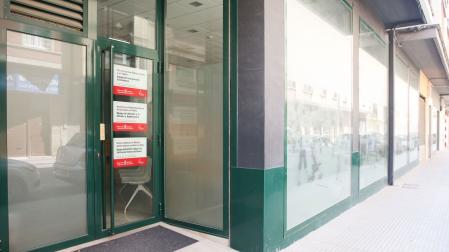 Fachada del centro de servicios sociales de Tafalla