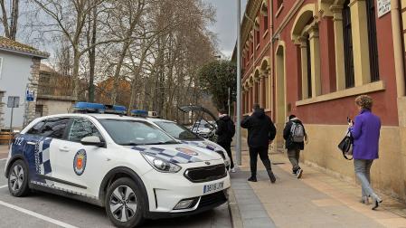 Dependencias de la Policía Municipal de Estella./