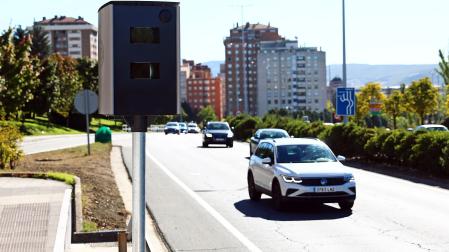 El 37% de las sanciones interpuestas a través de los radares de Pamplona se registró en la ‘caja’ de la avenida de Navarra.