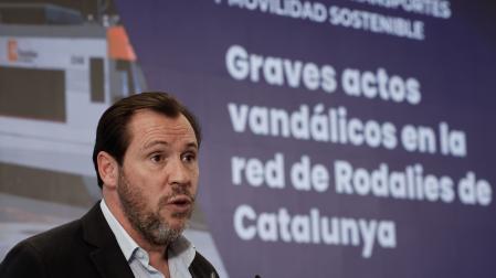 El ministro de Transportes y Movilidad Sostenible, Óscar Puente