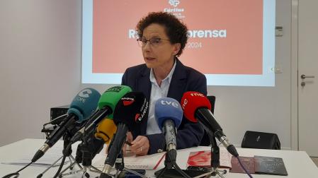 Maite Quintana, directora de Cáritas Navarra