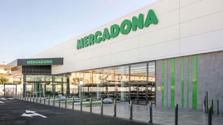 Entrada a un Mercadona