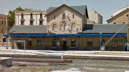 Estación de Tafalla.