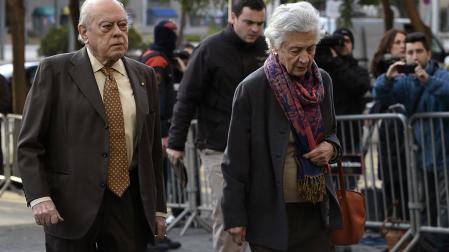 Jordi Pujol y Marta Ferrusola, en una fotografía de archivo