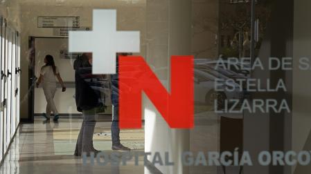 Acceso al Hospital García Orcoyen de Estella